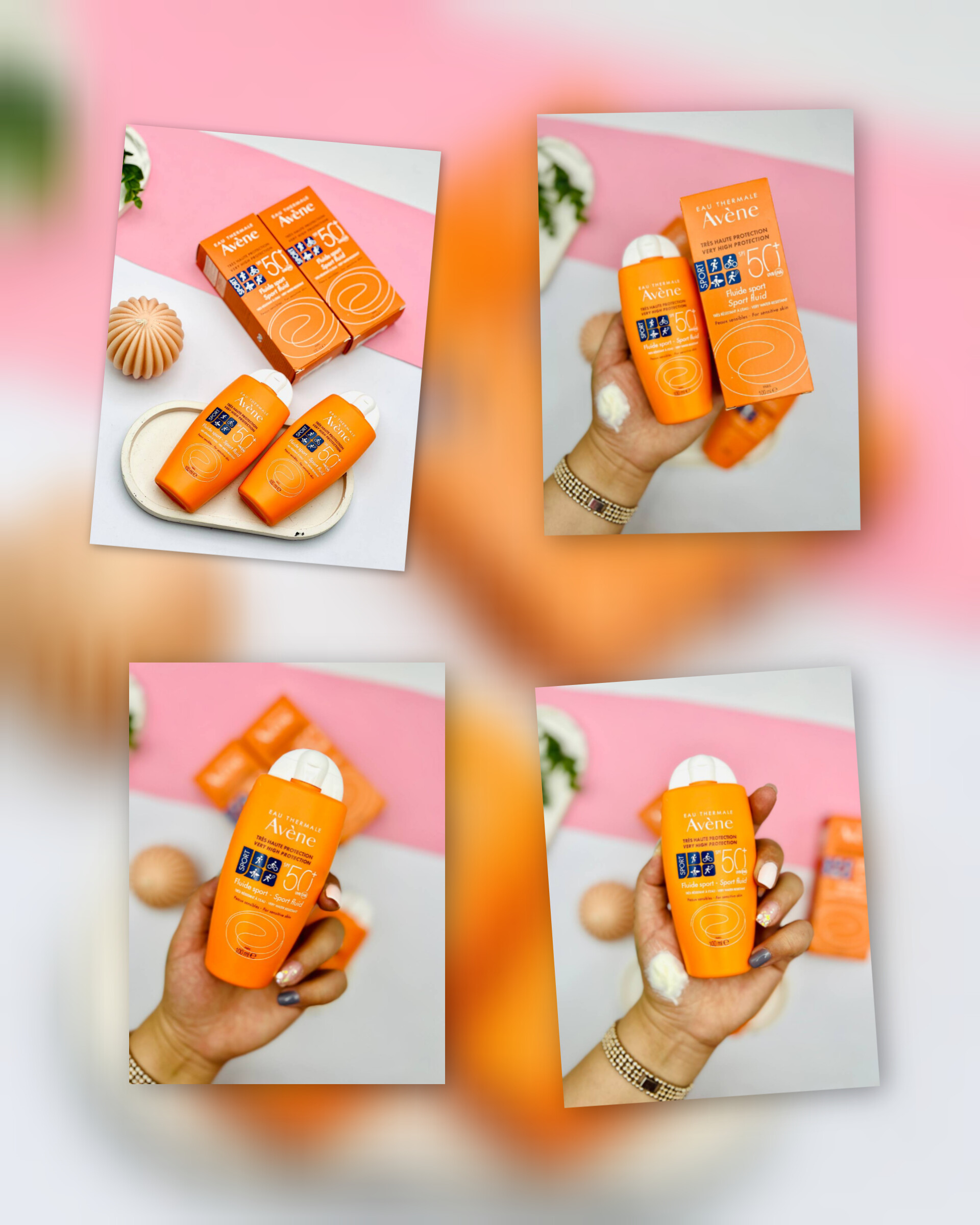 کرم ضد آفتاب فلوئید اسپورت Aven