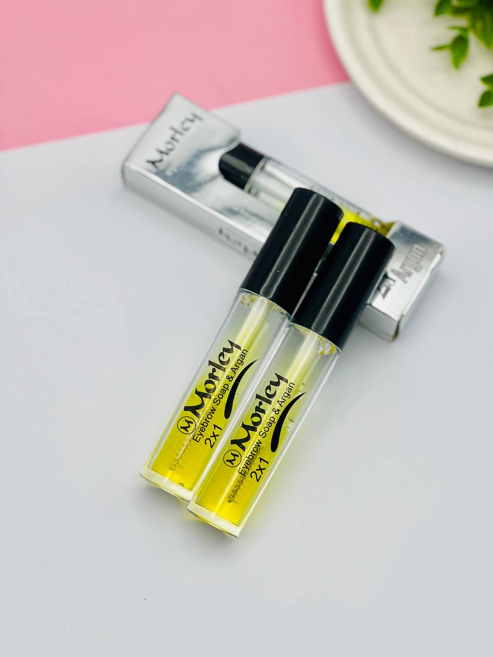 ژل ابرو دوفازه آرگان دار